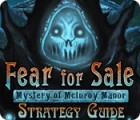Fear For Sale: Mystery of McInroy Manor Strategy Guide oyunu
