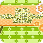 Flower Quiz oyunu