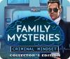 Family Mysteries: Criminal Mindset Collector's Edition oyunu