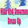 Kids And Snowman Dress Up oyunu