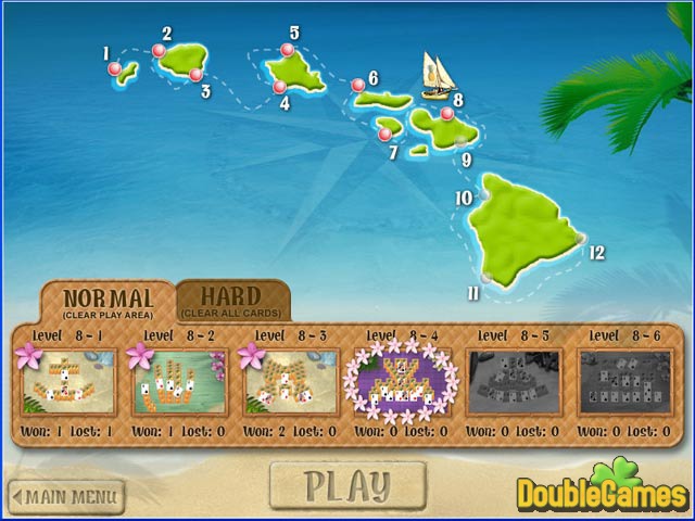 Free Download Aloha Solitaire Screenshot 2