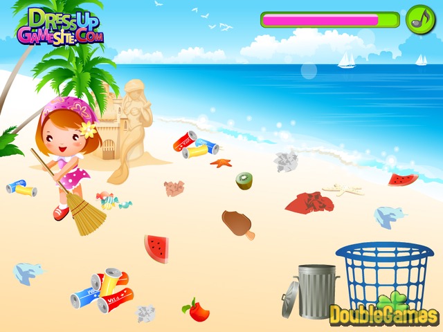 Free Download Beach Clean Up Game Screenshot 2