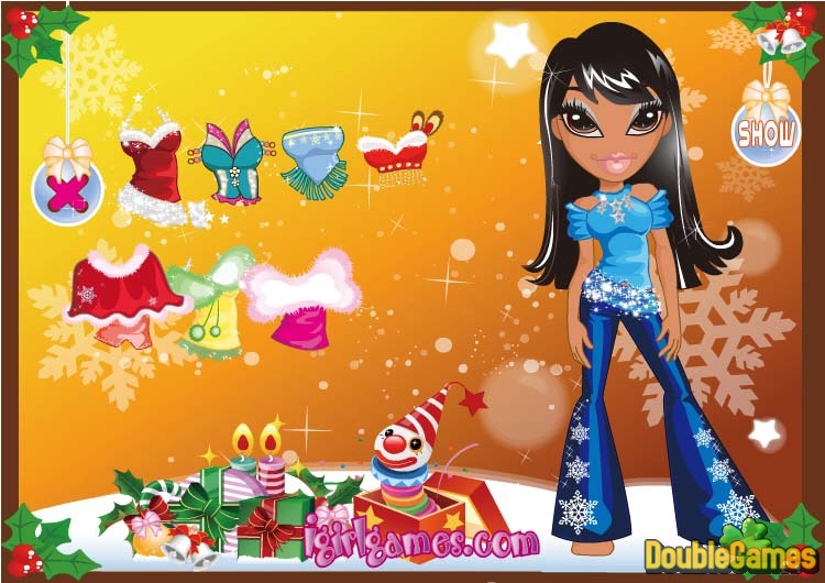 Free Download Bratz's Fashion Christmas Screenshot 3