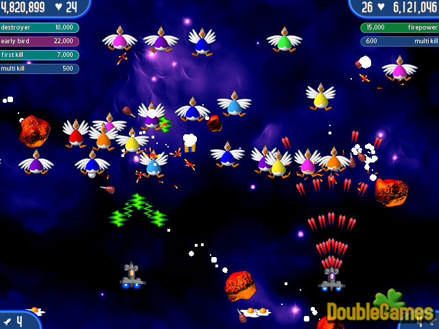 Free Download Chicken Invaders 2 Screenshot 2