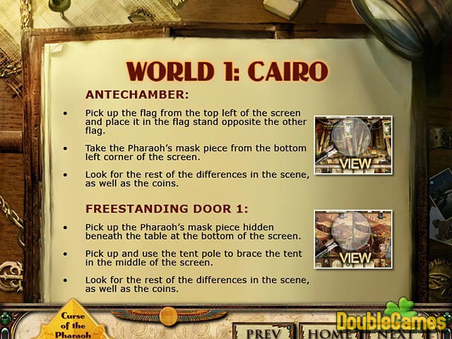 Free Download Curse of the Pharaoh: Napoleon's Secret Strategy Guide Screenshot 1