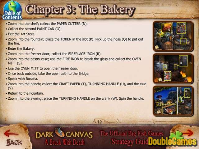 Free Download Dark Canvas: A Brush With Death Strategy Guide Screenshot 3