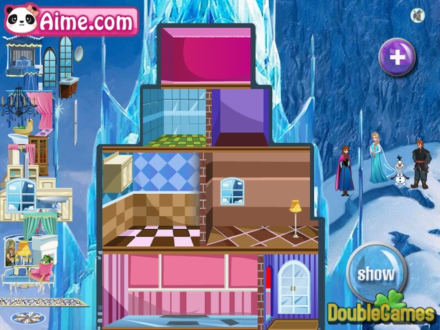 Free Download Decorate Frozen Castle Screenshot 2