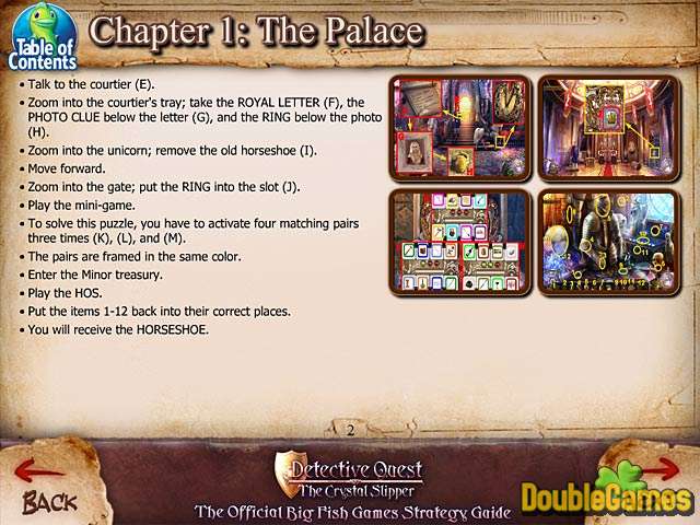 Free Download Detective Quest: The Crystal Slipper Strategy Guide Screenshot 1