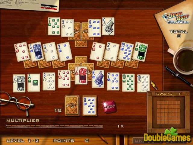 Free Download Double Pack Jewel Quest Solitaire Screenshot 1