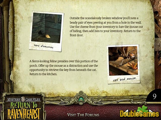 Free Download Mystery Case Files: Return to Ravenhearst Strategy Guide Screenshot 2