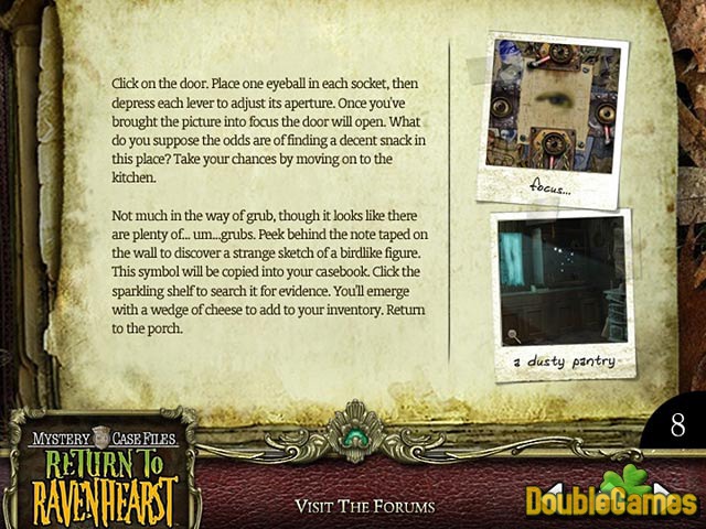 Free Download Mystery Case Files: Return to Ravenhearst Strategy Guide Screenshot 3