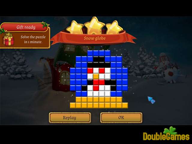 Free Download Santa's Workshop Mosaics Screenshot 2