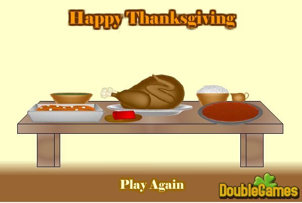 Free Download Thanksgiving Dinner Bounce Screenshot 3